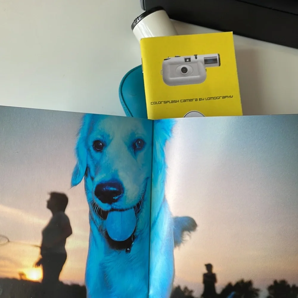 Genuine Lomography Colorsplash Camera 35mm w/accessories